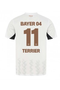 Bayer Leverkusen Martin Terrier #11 Voetbaltruitje Uit tenue 2024-25 Korte Mouw